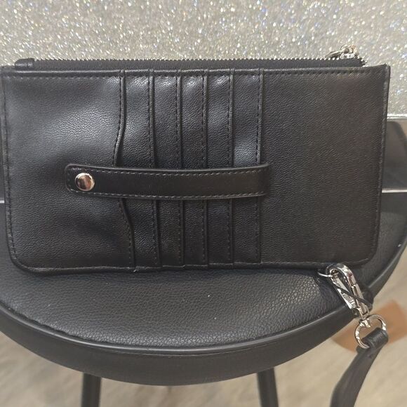 Steve Madden BBretty Phone Wristlet- Black - Picture 12 of 14